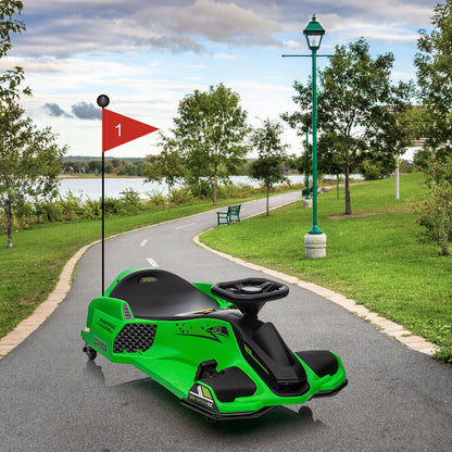 High-Speed Electric Drift Car for Kids - 24V Ride-On Drifting Cart