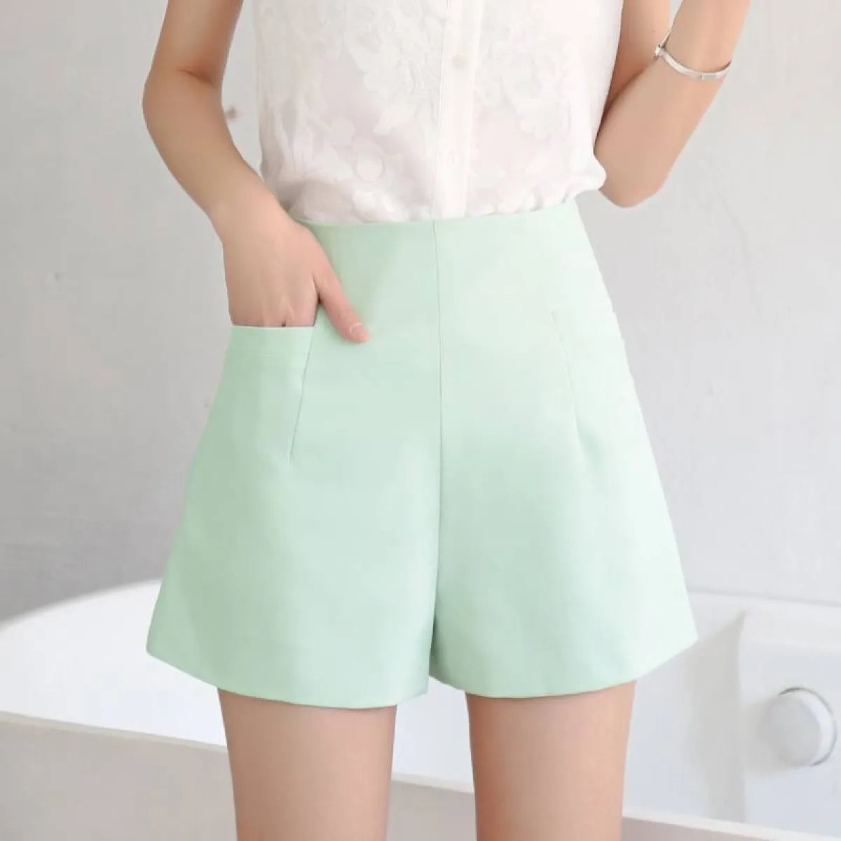 High Waist Korean Shorts