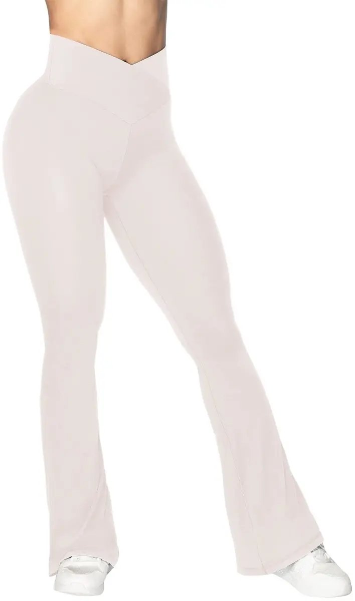 Love Salve Flare Leggings Yoga/Workout Women's Pants Tummy Control & High-Waisted