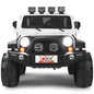 HoneyJoy 2 Seater Ride On Truck for Kids - 12V RC Electric Vehicle with Storage