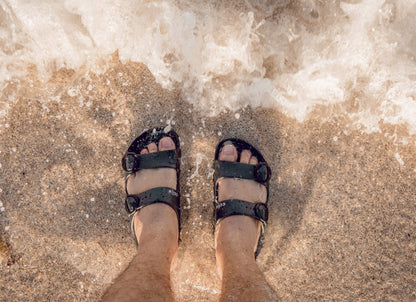 HORIZON CHECK SANDALS MEN