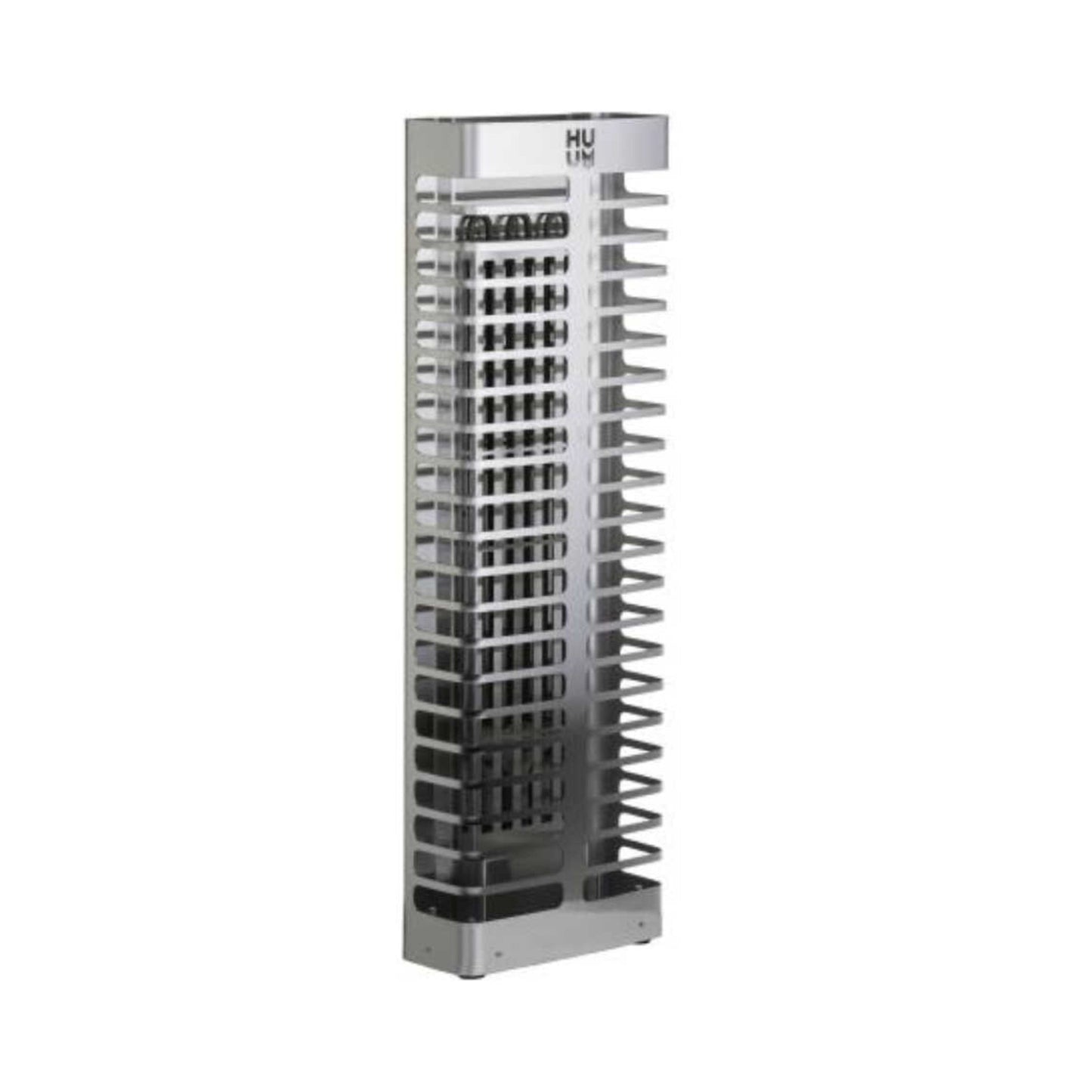 Huum Steel Mini Series 4 Stainless Steel Wall Mount 3.5KW Sauna Heater With Digital Controller & Sauna Stones (SAK91573)