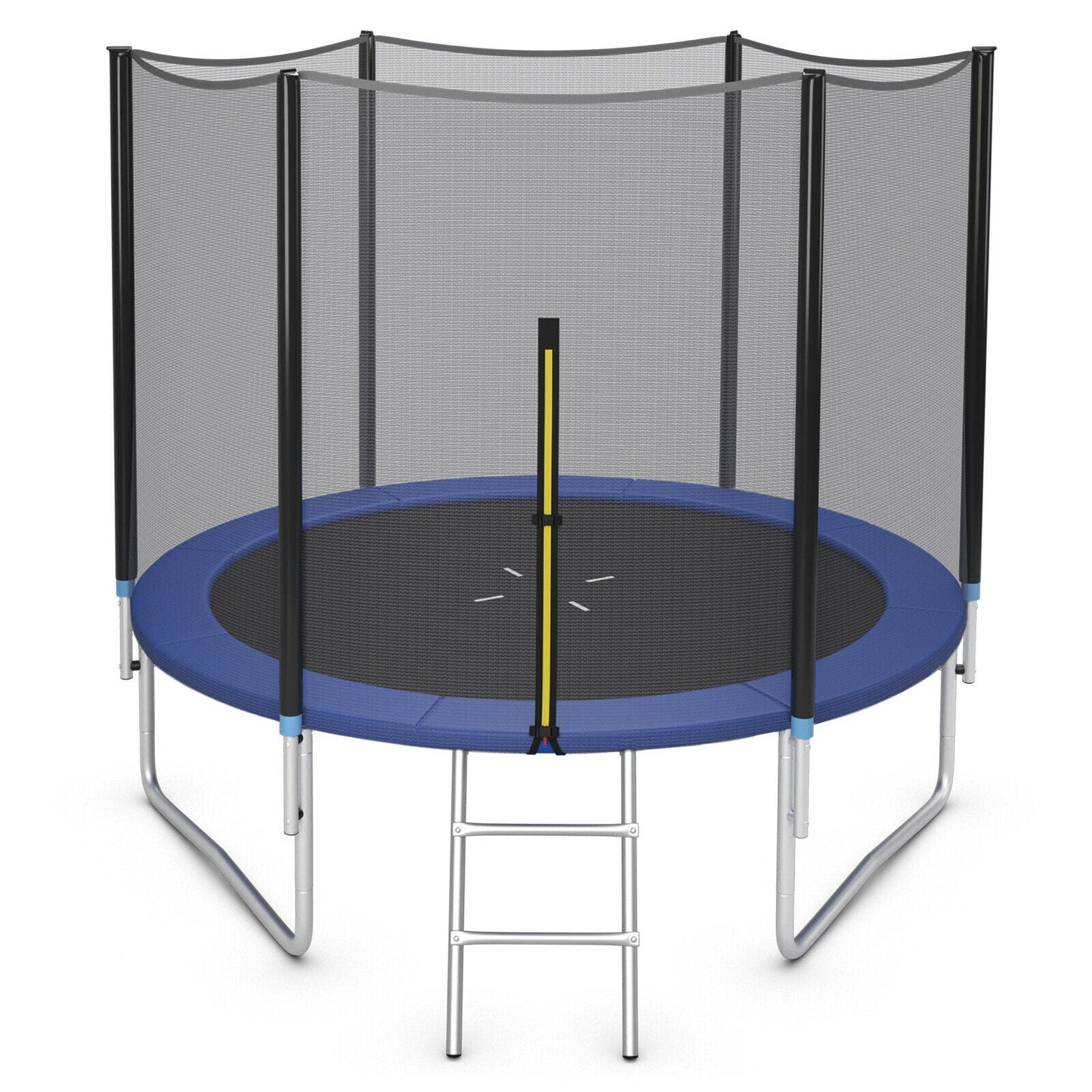 8/10/12/14/15/16Feet Outdoor Trampoline Bounce Combo with Safety Closure Net Ladder-10 ft