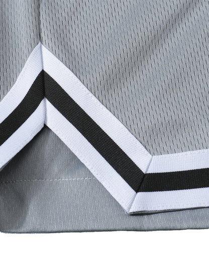 Loki & Ivy Classic Stripe Trim Basketball Shorts