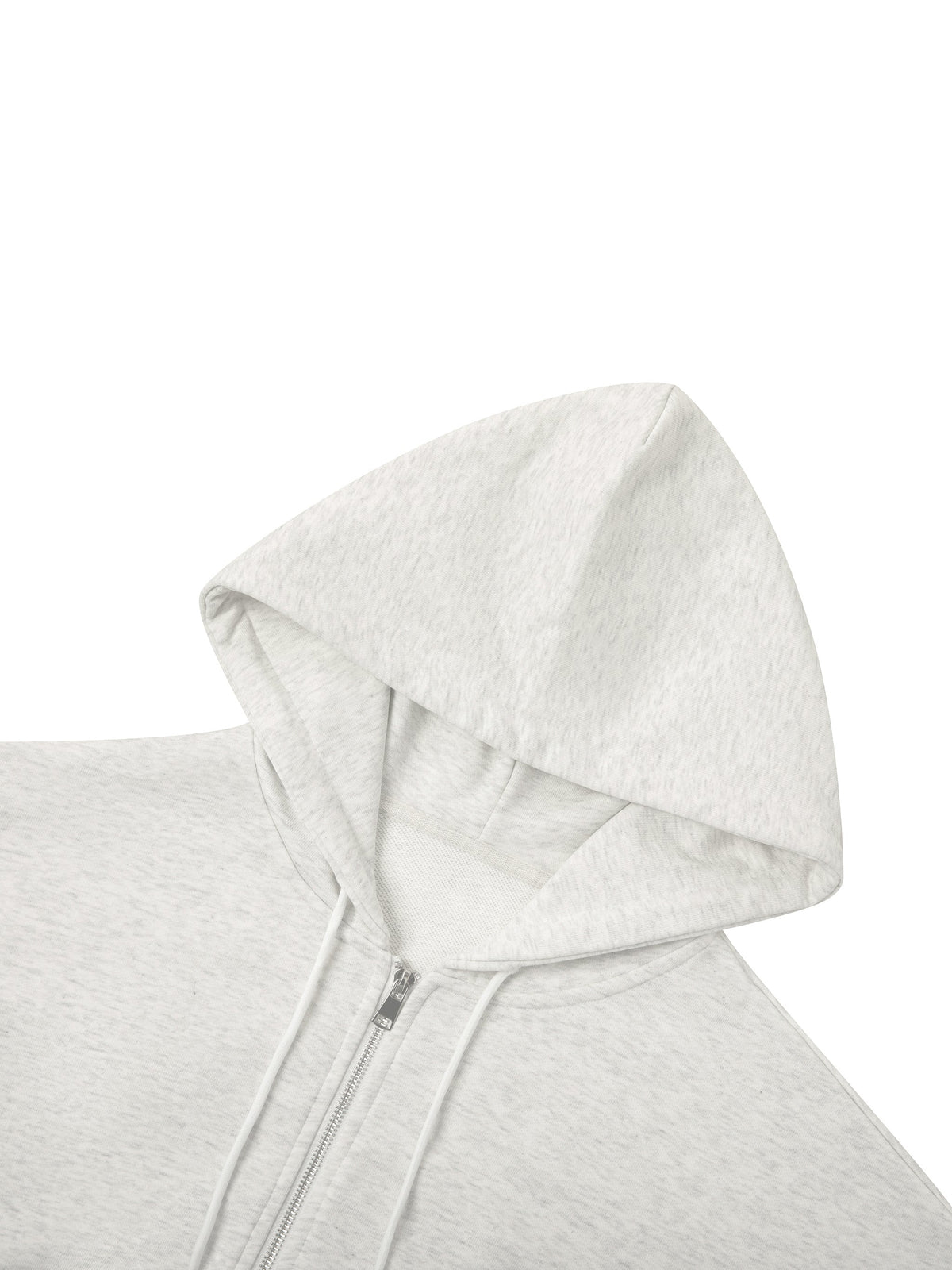 Loki & Ivy Essential Cropped Zip-Up Hoodie