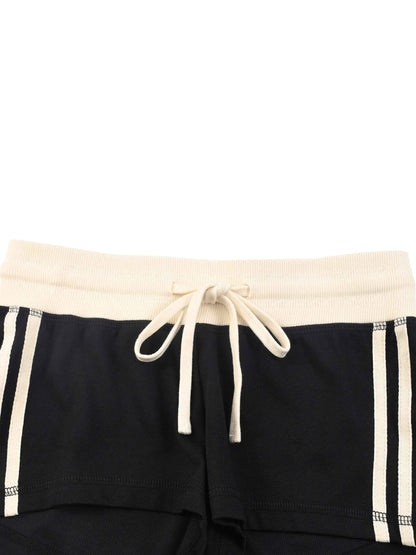 Loki & Ivy Women's Contrast Stripe Track Shorts
