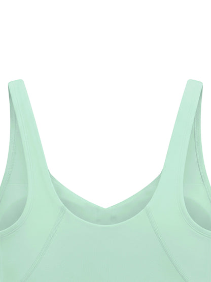 Loki & Ivy Women's V-Neck Yoga Sports Bra