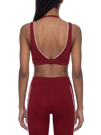 Loki & Ivy Women’s Halter Neck Yoga Sports Bra