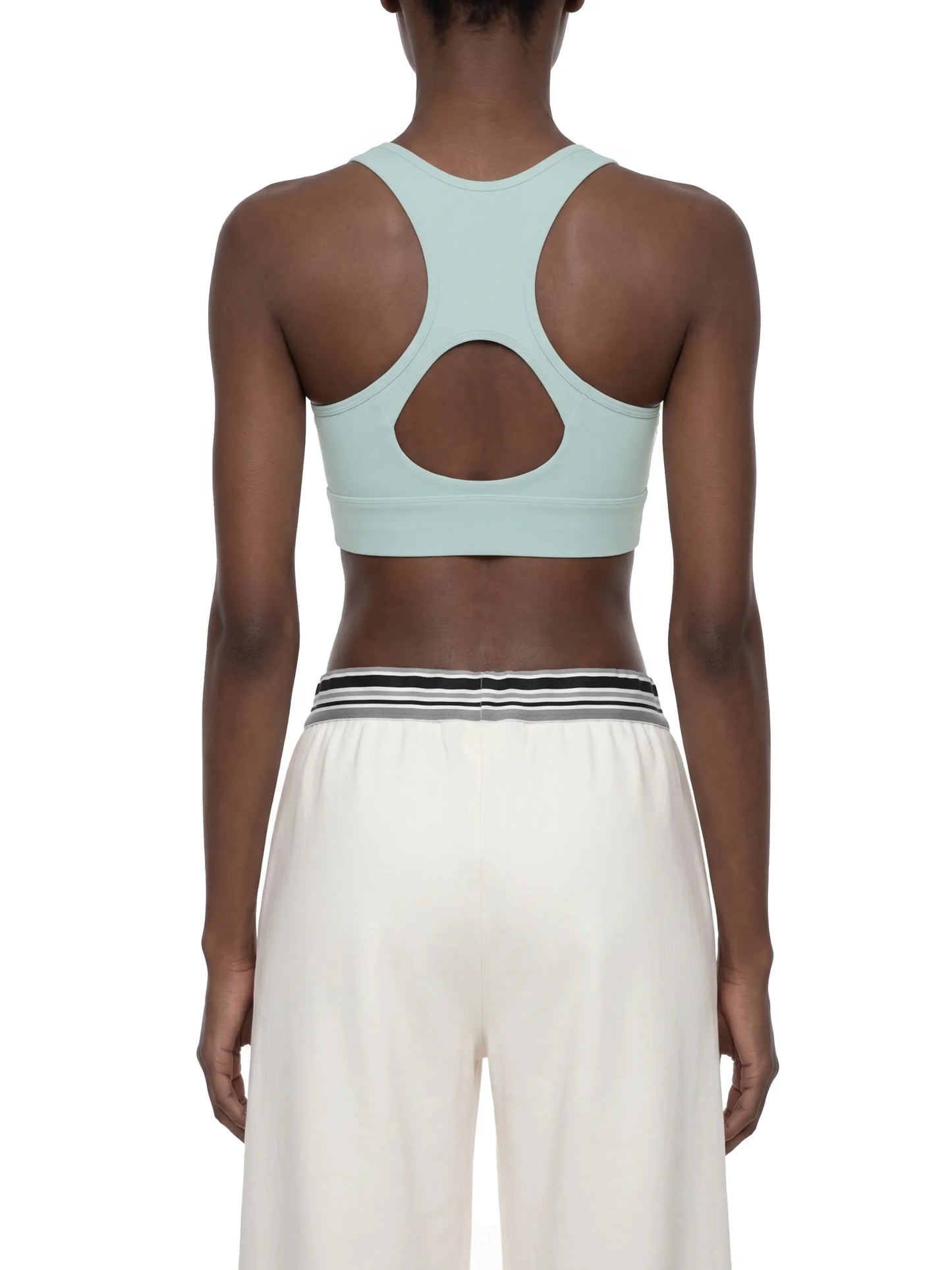 Loki & Ivy Women’s Cropped Zip Yoga Sports Bra