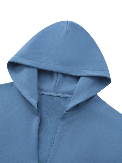 Loki & Ivy Unisex Boxy Raw Edge Hoodie