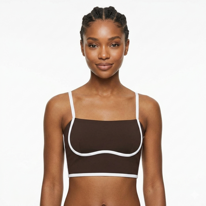 Loki & Ivy Women’s Color Block Yoga Sports Bra