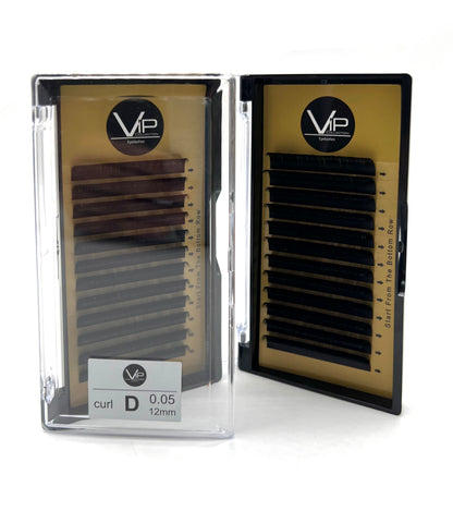 VIP Faux Mink Lash Extension 12 Lines D Curl 0.05 mm