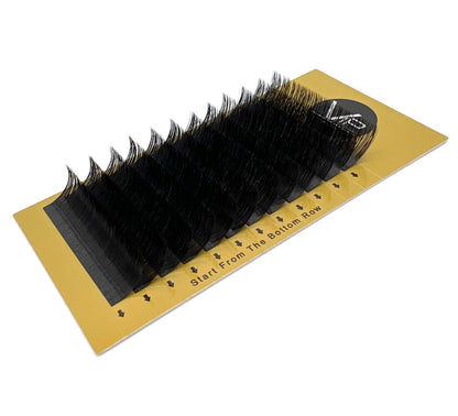 VIP Faux Mink Lash Extension 12 Lines C Curl Mix 0.05mm, Mix & XL Mix