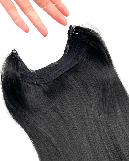 VIP BandX Halo / Silky Straight 18" with Clip