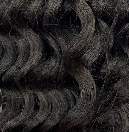 Unique New Deep Bulk 100% Human Hair Hairpiece - Choose Size
