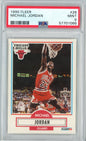 Graded 1990 Fleer Michael Jordan #26 Basketball Card PSA 9 Mint