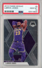 Graded 2019 Panini Mosaic LeBron James #8 Basketball Card PSA 10 Gem Mint