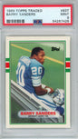 Graded 1989 Topps Traded Barry Sanders #83T Rookie RC Football Card PSA 9 Mint