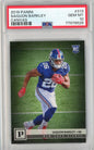 Graded 2018 Panini Saquon Barkley #313 Canvas Rookie RC Football Card PSA 10 Gem Mint