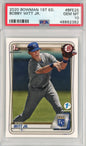 Graded 2020 Bowman 1st Edition Bobby Witt Jr #BFE25 Rookie RC Baseball Card PSA 10 Gem Mint