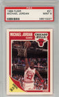 Graded 1989 Fleer Michael Jordan #21 Basketball Card PSA 9 Mint