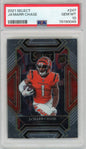 Graded 2021 Panini Select Ja'Marr Chase #247 Rookie RC Football Card PSA 10 Gem Mint