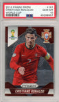 Graded 2014 Panini Prizm Cristiano Ronaldo #161 World Cup Soccer Card PSA 10 Gem Mint