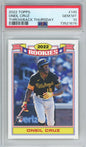 Graded 2022 Topps Oneil Cruz #145 Throwback Thursday Rookie RC Baseball Card PSA 10 Gem Mint