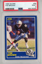 Graded 1989 Score Tim Brown #86 Rookie RC Football Card PSA 9 Mint