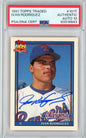 Graded 1991 Topps Traded Ivan Pudge Rodriguez #101T Rookie RC Baseball Card PSA 10 Auto Grade Gem Mint