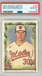 Graded 2023 Allen & Ginter Grayson Rodriguez #275 Rookie RC Baseball Card PSA 10 Gem Mint