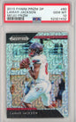 Graded 2019 Panini Prizm DP Lamar Jackson #60 Mojo Prizm Rookie RC Football Card PSA 10 Gem Mint