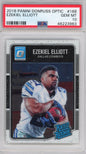 Graded 2016 Panini Donruss Optic Ezekiel Elliott #168 Rookie RC Football Card PSA 10 Gem Mint