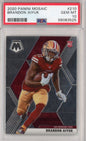 Graded 2020 Panini Mosaic Brandon Aiyuk #210 Rookie RC Football Card PSA 10 Gem Mint
