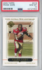 Graded 2005 Topps Frank Gore #418 Rookie RC Football Card PSA 10 Gem Mint