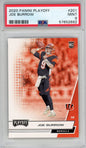 Graded 2020 Panini Playoff Joe Burrow #201 Rookie RC Football Card PSA 9 Mint