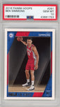 Graded 2016-17 Panini Hoops Ben Simmons #261 Rookie RC Basketball Card PSA 10 Gem Mint