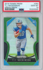 Graded 2019 Panini Prizm TJ T.J. Hockenson #364 Green Rookie RC Football Card PSA 10 Gem Mint