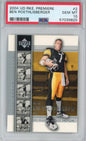 Graded 2004 Upper Deck UD Premiere Ben Roethlisberger #2 Rookie RC Football Card PSA 10 Gem Mint
