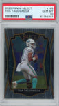Graded 2020 Panini Select Tua Tagovailoa #145 Premier Level Rookie RC Football Card PSA 10 Gem Mint
