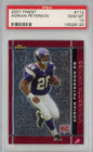 Graded 2007 Topps Finest Adrian Peterson #112 Rookie RC Football Card PSA 10 Gem Mint
