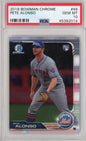 Graded 2019 Bowman Chrome Pete Alonso #48 Rookie RC Baseball Card PSA 10 Gem Mint