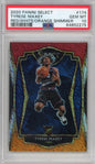 Graded 2020-21 Panini Select Tyrese Maxey #174 Red White Orange Shimmer Rookie RC Basketball Card PSA 10 Gem Mint