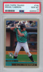 Graded 2000 Topps Traded Miguel Cabrera #T40 Rookie RC Baseball Card PSA 10 Gem Mint