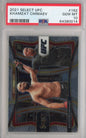 Graded 2021 Panini Select Khamzat Chimaev #162 Premier Level Rookie RC UFC MMA Card PSA 10 Gem Mint