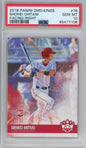 Graded 2018 Panini Diamond Kings Shohei Ohtani #76 Facing Right Rookie RC Baseball Card PSA 10 Gem Mint