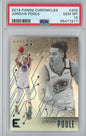 Graded 2019-20 Panini Chronicles Jordan Poole #202 Rookie RC Basketball Card PSA 10 Gem Mint