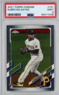 Graded 2021 Topps Chrome Ke'Bryan Hayes #191 Rookie RC Baseball Card PSA 9 Mint