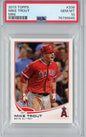 Graded 2013 Topps Mini Mike Trout #338 AL Rookie of the Year RC Baseball Card PSA 10 Gem Mint