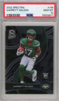 Graded 2022 Panini Spectra Garrett Wilson #145 Rookie RC Football Card PSA 10 Gem Mint